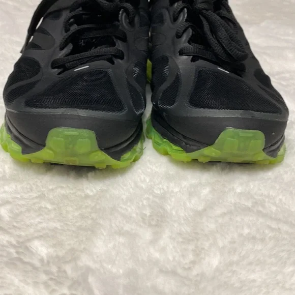 Air Max 2012 black/lime green women’s size 9.5 - Picture 9 of 10